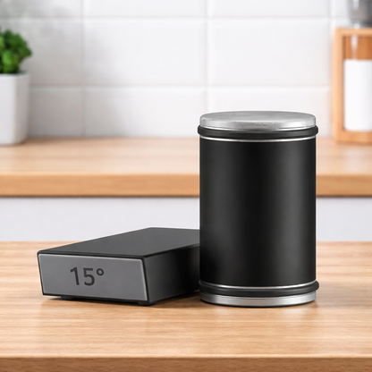 PewnyNóż™ Pro Diamond – Magnetyczny System Ostrzenia (V2 Black Edition)